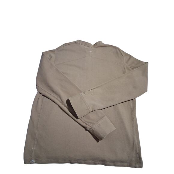 Rag & Bone NY Mens Size Large Classic Quiet Luxury Casual Henley Waffle knit Tee - Picture 5 of 15